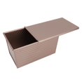 thumbnail image 3 of Non Stick Bakeware Mould, Loaf Pan Corrugated Even Heat Steel Easily Remove  for Kitchen, 3 of 8