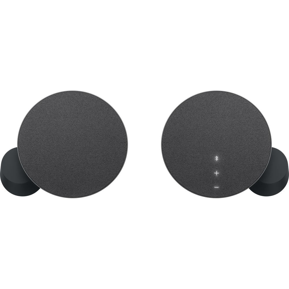 Logitech Sound 2.0 Premium Bluetooth Wireless Speakers w/3.5mm Aux Jack (Black)- Certified Ref. - Walmart.com