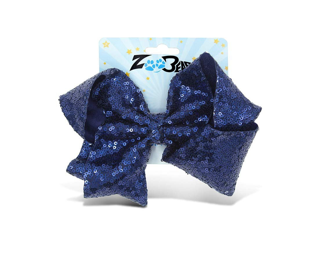 claw Made in the USA Royal Blue Hair bow clip