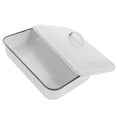 thumbnail image 4 of Enamel Bake Pan Multi-functional Roasting Baking Tray Dishwasher Enamel Food Plate, 4 of 8