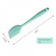 thumbnail image 2 of 1 Piece High Temperature Resistant Silicone Kitchen Utensils, Cooking Tools (Green Scraper), 2 of 9