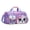 Purple Cat, variant on Kids Duffle Gym Bag for Boys Travel Bag Teen Weekender Overnight Bag with Shoe and Wet Clothes Compartment