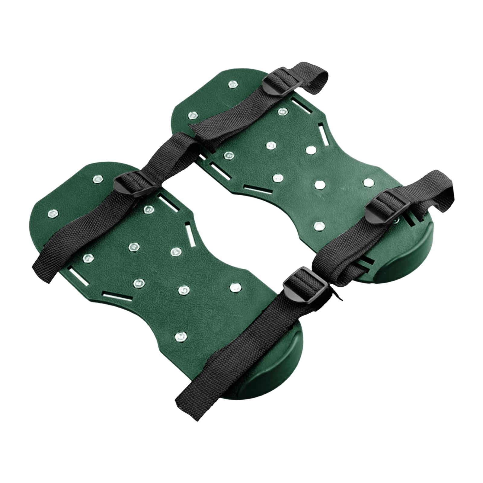 Aymzbd 1 Pair Garden Nail Shoes Garden Yard Grass Cultivator Scarification Lawn Aerator