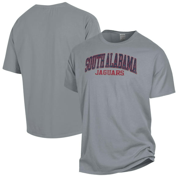 Men's ComfortWash Gray South Alabama Jaguars Garment Dyed T-Shirt