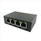 thumbnail image 2 of 6X 4 Puertos Gigabit POE Extender 100/1000M Network Switch Extender IEEE802.3Af/At Plug&Play para PoE Switch NVR IP Camera AP, 2 of 5