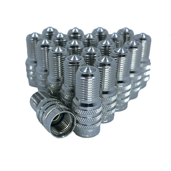 Pack of 20 HALTEC Double Seal Inflate through valve caps for Trucks RV and Semis