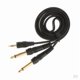 thumbnail image 1 of 2Pcs 3.5mm Plug A Dual 6.5mm Cable de sonido 1m, 1 of 6