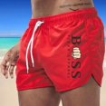thumbnail image 1 of Pantalones cortos deportivos para hombre y mujer, Shorts de moda para playa, entrenamiento de natación, ciclismo, pesca, correr, viajar, reuniones, Leisu Fivean unisex, 1 of 2