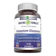 thumbnail image 1 of Amazing Formulas Potassium Gluconate | 99 Mg | 250 Servings | 250 Tablets, 1 of 3