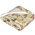 thumbnail image 2 of Salouo Cartoon Shiba Inu Dog Print Bed Blankets,Flannel Blanket Comfortable Air Conditioning Blanket Lightweight Blanket for Sofa Bed Travel & Couch -80"x60", 2 of 8