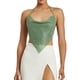 thumbnail image 5 of SAYOO Chaleco de cintura brillante para mujer SAYOO  moda, 5 of 9