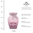 thumbnail image 2 of JAGASY Pink Flamingo Couple Urn for Human Ashes - Memorial Tiny Urn for Ashes Adult Male & Female - Funeral Keepsake Small Urns for Mother & Father - Pink Urns for Cremation - (3 Inch), 2 of 7
