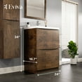 thumbnail image 2 of Eviva Smile 24 in. Single Sink Bathroom Vanity Set, 2 of 7