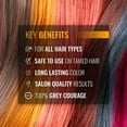 thumbnail image 3 of GK HAIR Global Keratin Permanent Hair Cream Color with 87+ Shades (3.4 Fl Oz/100ml) Nourishing & Cleansing Colors for Styling High Performance Long Lasting Natural Toner Hair Dye Tubes - Unisex, 3 of 9