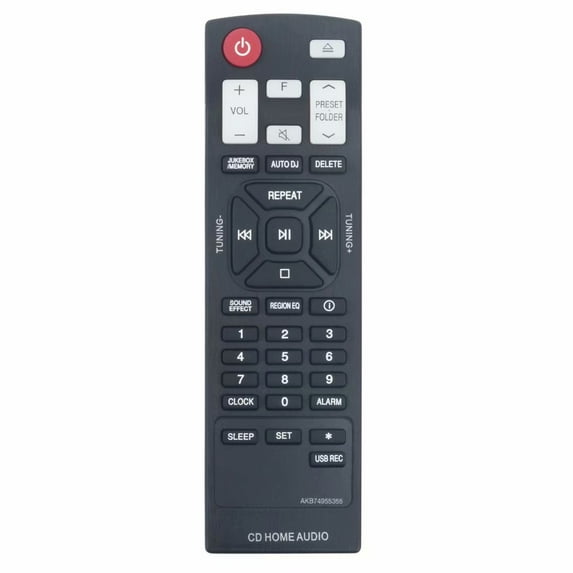 New AKB74955355 Replaced Remote Control for LG Mini Hi-Fi CJ87 CJS88 CM4590 CJS45F CJS45W
