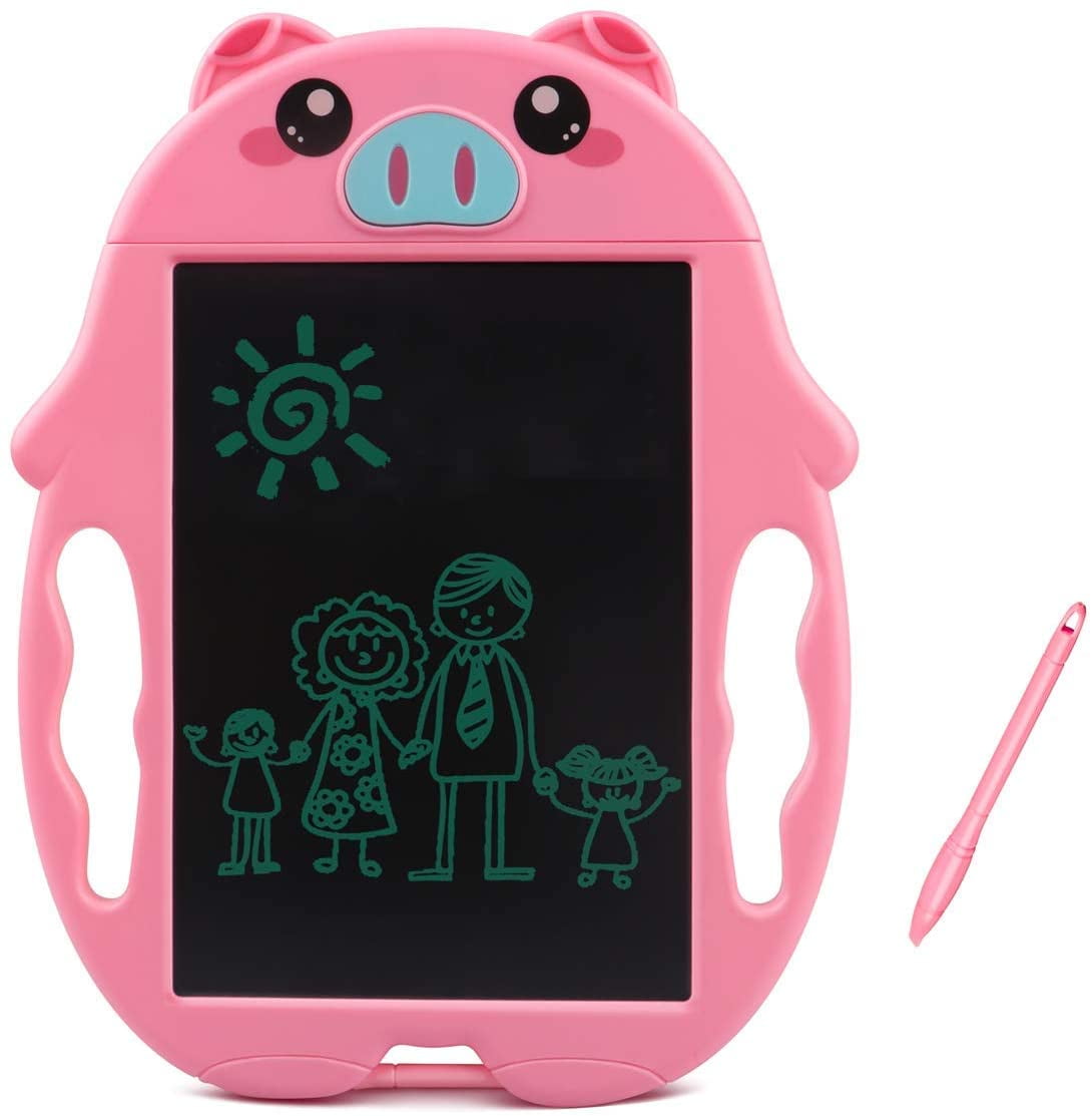 Jeanoko LCD Writing Tablet Color Drawing Board Cartoon Doodle Pad for Adults School 