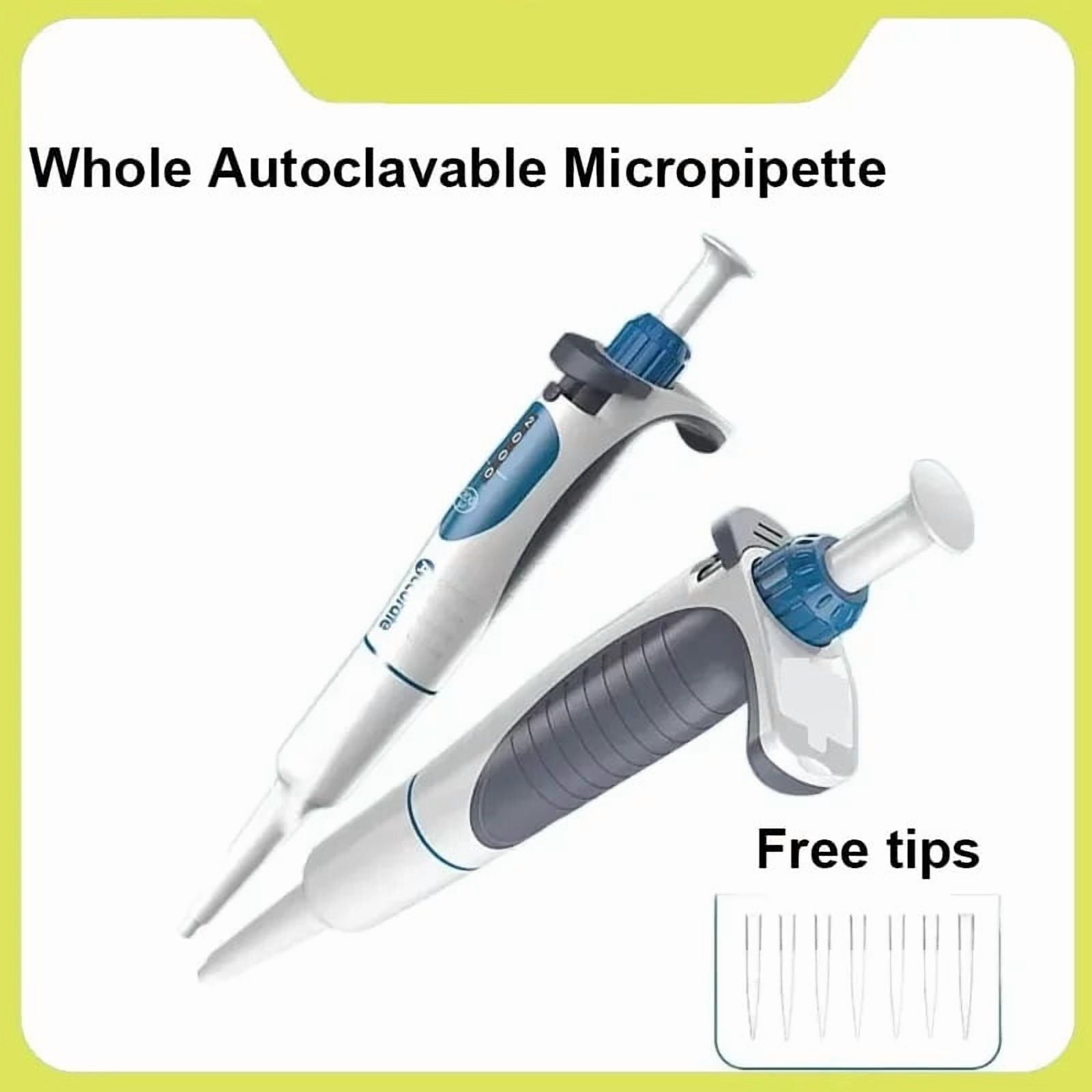 Laboratory Pipette Digital Adjustable Micropipette Lab Pipettor With Pipette Tips , High-Accurate