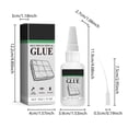 thumbnail image 3 of Moins de 5 Colle Superbond Multiusage Colle Liquide Adhésive Patch Sans Joint et Transparente pour Matériaux à Base d'Huile 40 ml, 3 of 9