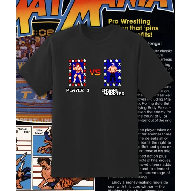 Réimpression Rare Mat Mania Jeu d'Arcade Rétro Chemise des Années 80 Tailles Adultes et Jeunes! Expédition Rapide!