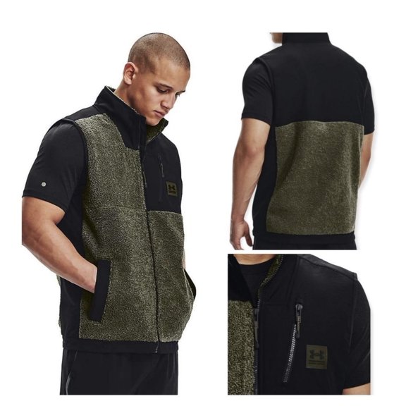 Under Armour Men's Marine Green/Black Mission Boucle Vest - XXL