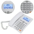 thumbnail image 1 of Qiilu Corded Phone With Speakerphone Answering Machine Extension Set For Telephone Home Calculator, 1 of 8
