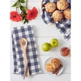thumbnail image 4 of Design Imports Torchon Gaufres Lavées en Denim (Lot de 2), 4 of 4
