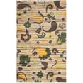 thumbnail image 2 of Safavieh Cedar Brook 4' X 6' Handmade Cotton Pile Rug in Green, 2 of 6