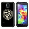 Maximum Protection Cell Phone Case / Cell Phone Cover with Cushioned Corners for Samsung Galaxy S5 - Sheriff Skull