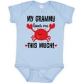 thumbnail image 3 of Inktastic Grammy Loves Me Grandchild Boys or Girls Baby Bodysuit, 3 of 5