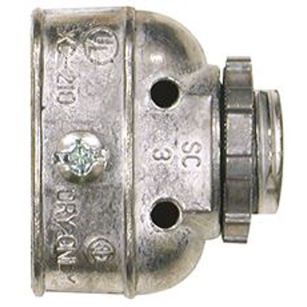 CONNECTOR DUPLEX SCREW FOR BX/MC/AC 3/8"