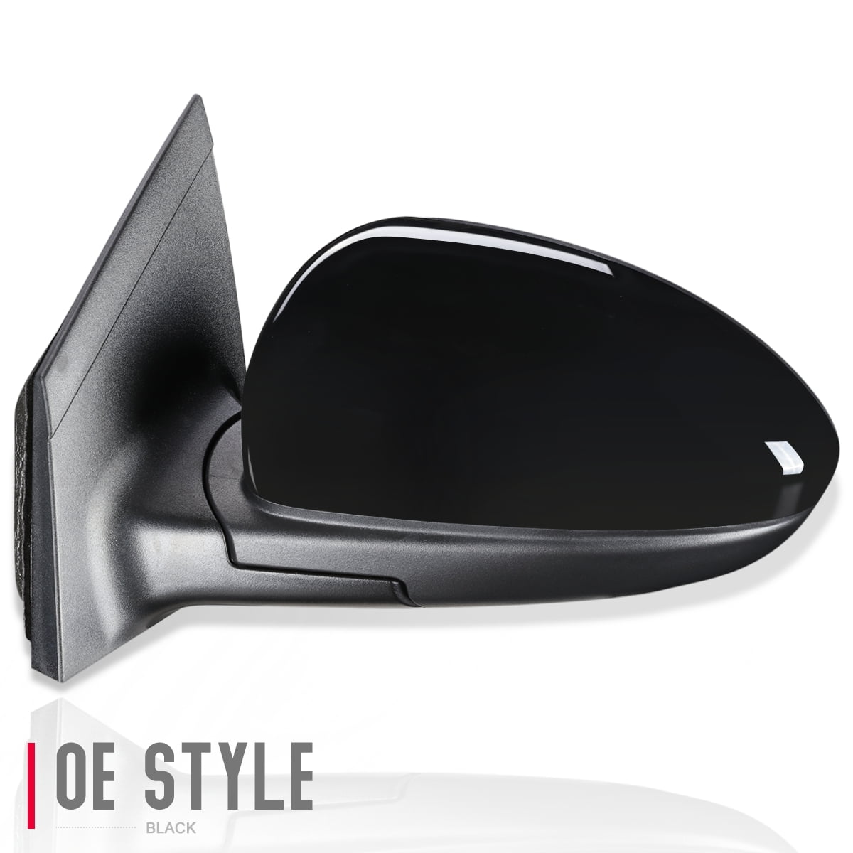 DNA Motoring OEM-MR-GM1320420 For 2011 to 2016 Chevy Cruze Limited OE Style Powered Driver / Left Side View Door Mirror 19258657 12 13 14 15