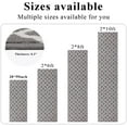 thumbnail image 4 of Yamaziot 2'x10' Runners Rug for Long Hallways, Runners Rugs for Floor Mat, Non Slip Washable Gray Runner Rug Carpet, 4 of 9