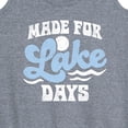 thumbnail image 3 of Instant Message - Made For Lake Days - Women's Racerback Tank Top, 3 of 6