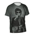 thumbnail image 3 of Men T-shirts BOB DYLAN-8 Short Sleeve Crew Neck T Shirts Tee Tops For Men XXL, 3 of 5