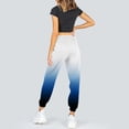 thumbnail image 5 of Pxiakgy Women Pocket Trouser Sweatpants Printed Comfy High Waisted Workout Casual Joggers Pants Blue + L, 5 of 8