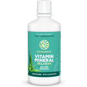 Sunwarrior Plant-Based Liquid Vitamin | Vitamin Mineral in Aloevera Superjuice, 30 fl oz