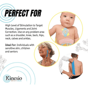 Kinesio Tex Gold Light Touch Kinesiology Tape: 2 in. x 16.5 ft. (Pastel Yellow)