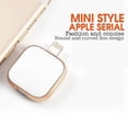 thumbnail image 2 of Memoria USB Supersonic Metal n Glass para iPhone 6/6s/6Plus/7/7Plus/8/X, MacBook OTG/Lightning 2 en 1, memoria USB para PC con Android, 128 GB, color negro, 2 of 5