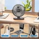 thumbnail image 5 of Small Usb Desk Fan 3 Speeds Portable Personal Desktop Table Fan Dual 360degrees Adjustment Mini Fan, 5 of 5