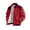 Red, variant on IAJDKMEK Men's Corduroy Pocket Zipper Jacket - Plus Size Casual Sports, this Zip Up Jacket for Men and Sports Jacket with Pockets,Army Green L
