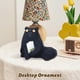 thumbnail image 5 of Genérico Wool Felt Familiars – Quirky Handmade Companions, Anxious Mother Opossum, Handmade Needle Felted Cat Dolls, Humorous Wool Animals Figurines Tabletop Decor, Mini Soft Big-Eyed Decor for Home, 5 of 5