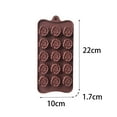 thumbnail image 6 of Washranp  Chocolate Silicone Molds Candy Mold,15Grid Rose Flower Shap Baking Mold BPA Free Non-stick Silicone Tray for Kitchen Gadget, 6 of 7