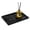 Nero Marquina-11.8" x 7.8" x 0.7", variant on Travertine Serving Tray 10.8" x 8" x 0.7" Vanity Decor