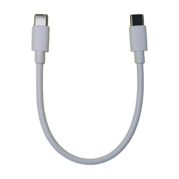 Short 60W USB C to USB C Data Cable, Notebook Fast Charging Cord for Type C Phone Switches Tablets