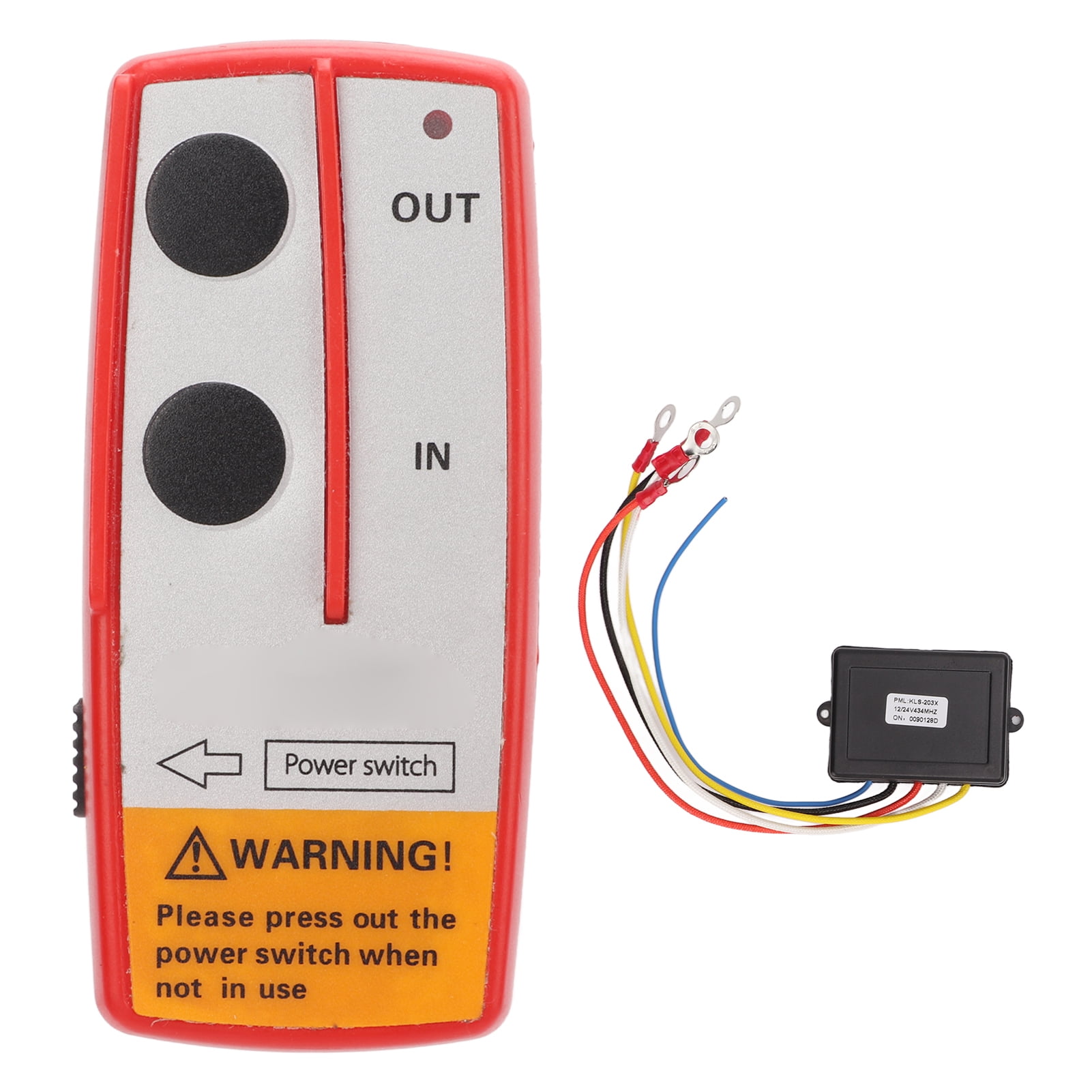 Octpeak Winch Remote Control Switch, Universal Winch Remote Control Kit High Sensitivity Easy