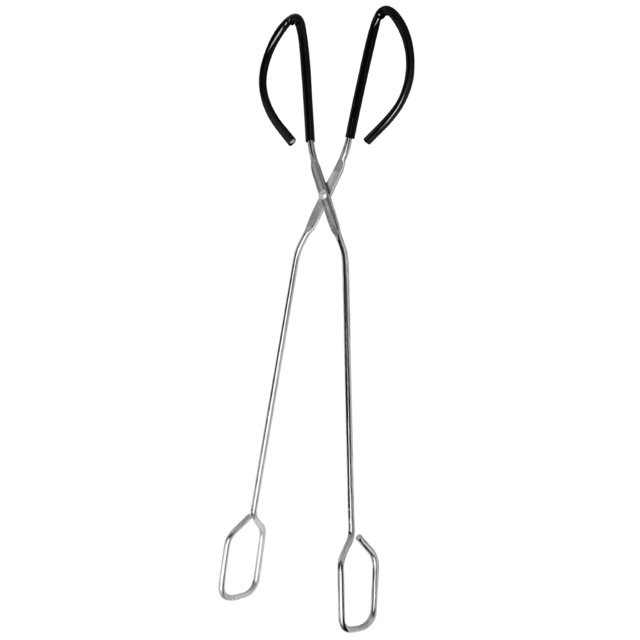 Inteprter Pinza para asar pan a la barbacoa, pinzas para hornear en la cocina, pinza para carbón, herramientas para barbacoa, pinzas de tijera para Cocina y Comedor Inteprter HA002826-00