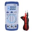 thumbnail image 2 of Multimeter, AC & DC Multimeter, Measure Ac / Dc Voltage Plastic For Families Factories  Enthusiasts Laboratories Blue White, 2 of 8
