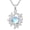 Style 1, variant on 925 Sterling Silver Moonstone Necklace, Featuring Various Pattern Moonstone Pendant Jewelry Gift for Mother Women With 18+2inches Chain