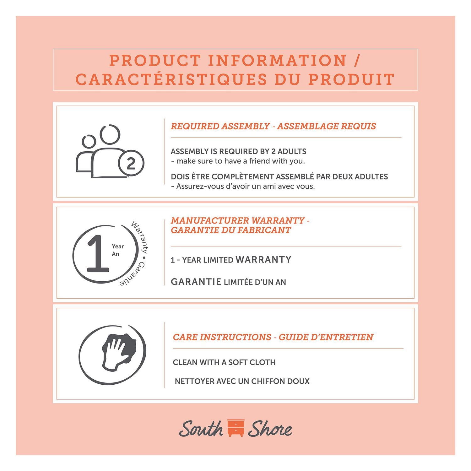 Lit maison pour la salle de jeu de la collection Ohana South Shore