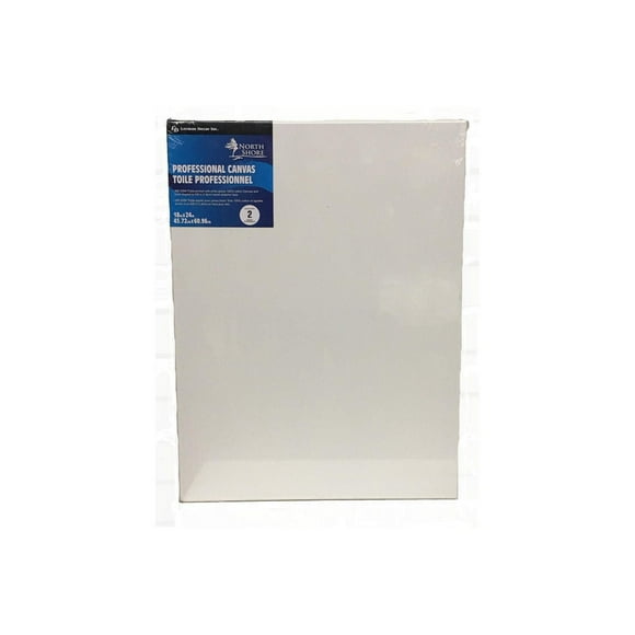 Toile professionnelle North Shore 18” x 24” Toile professionnelle 18"x24"